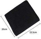 Thermal Neck Warmer, Fleece Scarf, Luxury Knitted Scarf, Cycling Scarf, for Cold Weather, Travel and Daily Winter Wear, Black