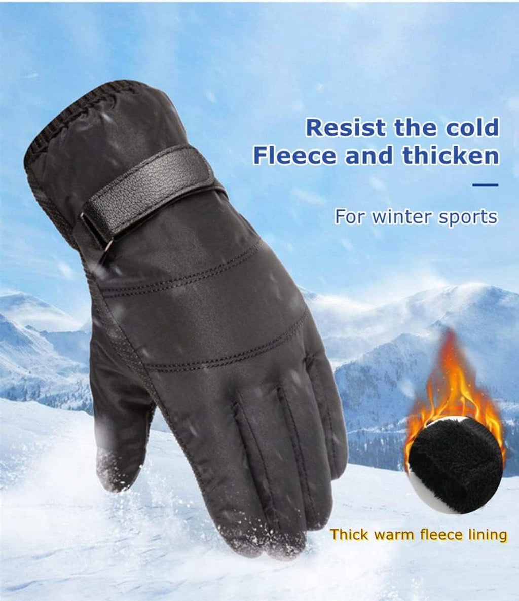 Gloves, Winter Gloves, Touchscreen Gloves, Cycling Gloves, Non-slip, for Cold Weather, Travel and Daily Winter Wear