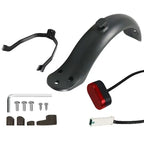 Professional Rear mudguard compatible with Xiaomi M365/1s/pro/pro2 electric scooter, Made of Aluminum, Black Color