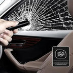 Practical High Performance Vehicle Safety Hammer with Seatbelt Cutter & Glass Breaker, Compact Emergency Escape Tool