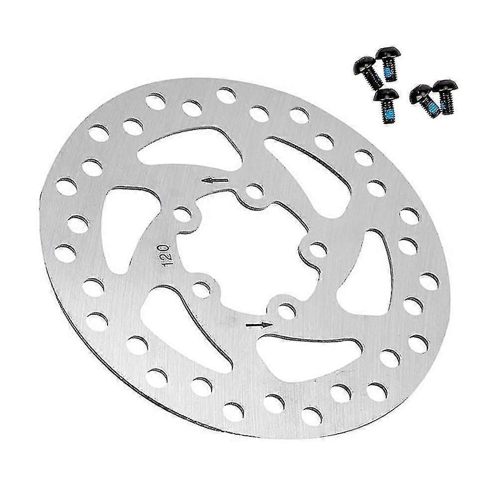 Hydraulic disc brake caliper with adapter and 120mm brake disc for Xiaomi M365 Pro electric scooter, Made of Aluminum