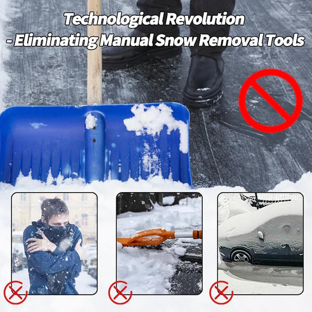 Compatible Electromagnetic Molecular Interference Antifreeze Snow Removal Instrument Car, 100% New, Made of Plastic, Black Color