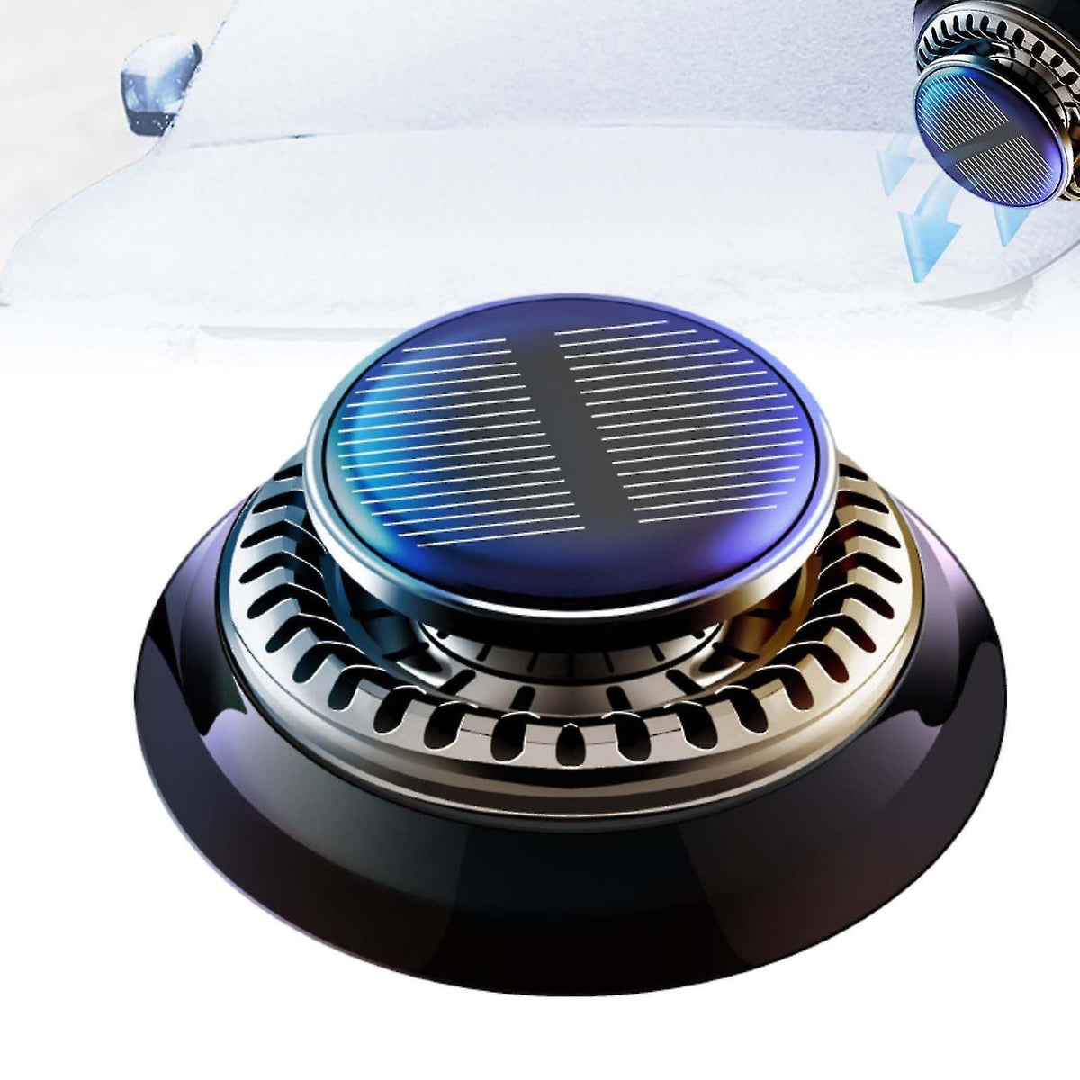 Compatible Electromagnetic Molecular Interference Antifreeze Snow Removal Instrument Car, 100% New, Made of Plastic, Black Color