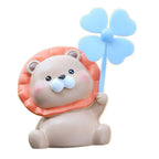 Replacement Bicycle Handlebar Ornament Cute Animal Waterproof Lightweight Electric Scooter Handlebar Decoration, Made of Plastic