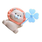Replacement Bicycle Handlebar Ornament Cute Animal Waterproof Lightweight Electric Scooter Handlebar Decoration, Made of Plastic
