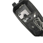 Replacement XJ-2l Electric Scooter Bag Waterproof Storage Bag Scooter Handlebar Bag Universal Scooter Bicycle Fron, Made of Eva, Black Color