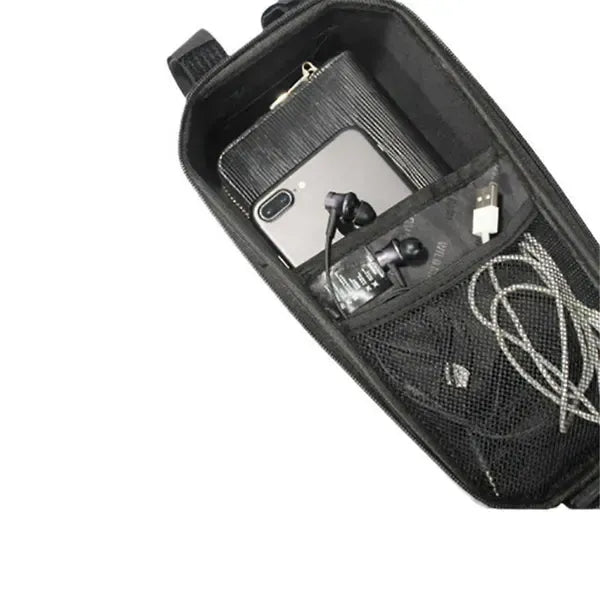 Replacement XJ-2l Electric Scooter Bag Waterproof Storage Bag Scooter Handlebar Bag Universal Scooter Bicycle Fron, Made of Eva, Black Color