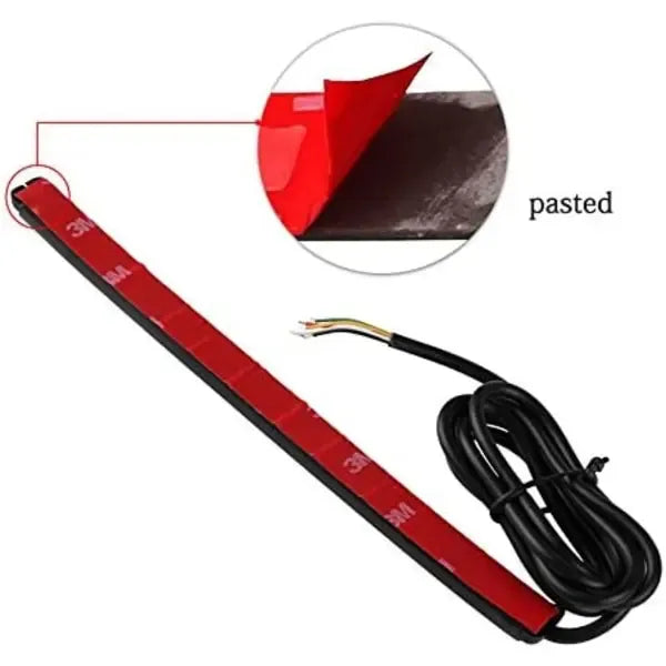 Practical High Performance Replacement 48 LED brake lights fit motorcycle car bicycle with 12V light, 2pcs, Excellent Performance
