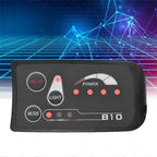 S810 E-Bike Meter LED Display IP65 36V UART Compatible with Electric Bike Electric Bicycle Meter (36V) Black 5PIN, ABS + Plastic material, Black Color