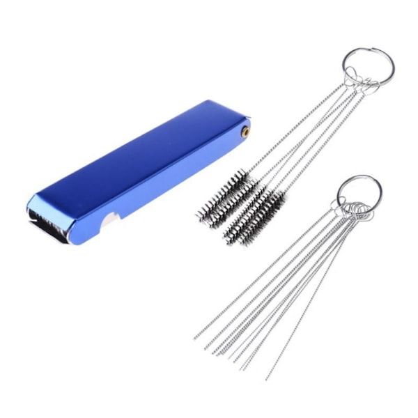 Carburetor Cleaning Kit Cleaning Needles Brushes Cleaning Tools, Stainless Steel + Steel material, car washing and detailing