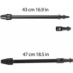 Karcher Rotating Turbo Nozzle, Parkside Lavor K2 K3 K4 K5 K7 Pressure Washer Accessory, 160 Bar Cleaner Nozzle