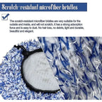 Brush Cover Microfiber Car Brush Cover Compatible Sb Washing Brush Soft Brush Cover Compatibility with Car Wash Cleaning Car Care(Blue), Blue Color