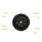 Water Hose Nozzle Car Wash Garden High Pressure Sprinkler Fo green one size, Engineering Plastic material, car washing and detailing, Green Color