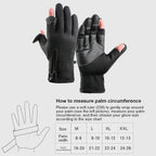 Heated Gloves, Electric Gloves, Rechargeable heated gloves, Heated cycling gloves, Comfortable heated gloves, USB, Black