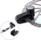 Disc Brake Lock, Electric Scooter Lock, for Xiaomi M365, With holder and steel cable, with storage holder, for Regular Driving, Storage and Travel