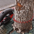 Disc Brake Lock, Electric Scooter Lock, for Xiaomi M365, With holder and steel cable, with storage holder, for Regular Driving, Storage and Travel