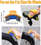 Bicycle Cleaning Set with Chain Cleaner, Chain Brush and Lubrication Tools for Road, Mountain and Electric Bike Maintenance