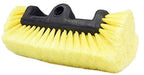 Vehicle Cleaning Brush Head for Cars, RVs, Trucks, Campers and Boats, Soft Window and Caravan Washing Brush, Yellow, 25.4 cm