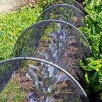 20x10Ft Mosquito Netting Garden Mesh Netting, Fly Bird Net Barrier Hunting Blind Plant Protecting Net, 3x6m, Black