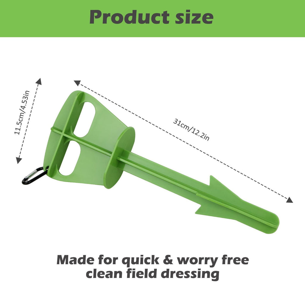 Hunting Accessories Deer Large Animals Domestic Animals Anal Cleaning. Butt Game Dressing Tool for Deer Large Animal Anus Cleaning Hunting Tool- One Size Orange