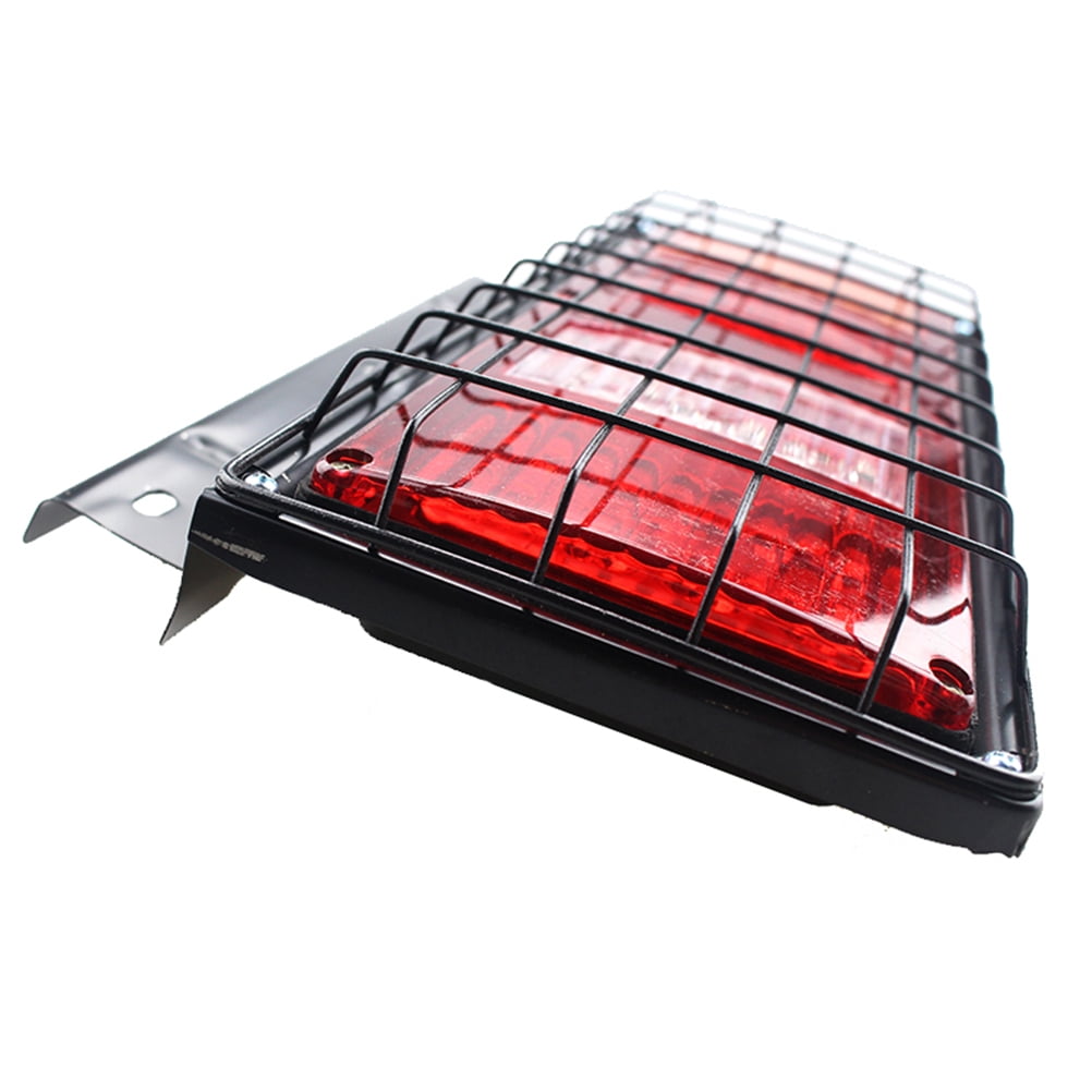 Tail Lights ABS LED For Truck Night Driving 2Pcs 13.4x8.2x0.2In