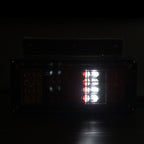 Tail Lights ABS LED For Truck Night Driving 2Pcs 13.4x8.2x0.2In