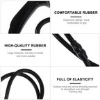 Resistance Bow Trainer Archery Band Rubber Black 1 Bow Training Equipment