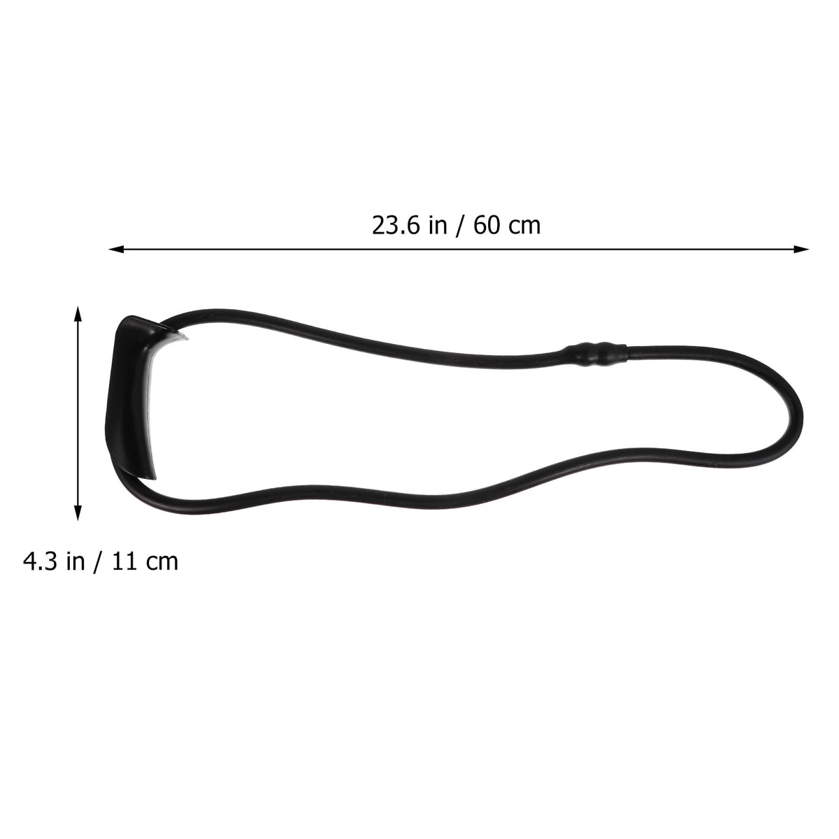 Resistance Bow Trainer Archery Band Rubber Black 1 Bow Training Equipment