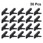 Tent Accessories Black For Outdoor Adventures 30Pcs