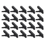 Tent Accessories Black For Outdoor Adventures 30Pcs