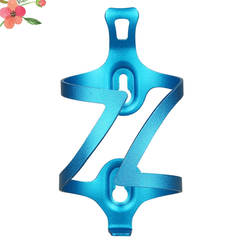 Worgeous Bike Water Bottle Rack Aluminium Alloy Mountain Bike Water Bottle Holder Bike Accessories (Blue)