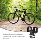 Worgeous Bike Rack Mountain Mountain Bike Flashlight Bracket Band Riding Sound Universal Accessory (Black)