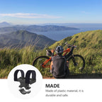 Worgeous Bike Rack Mountain Mountain Bike Flashlight Bracket Band Riding Sound Universal Accessory (Black)