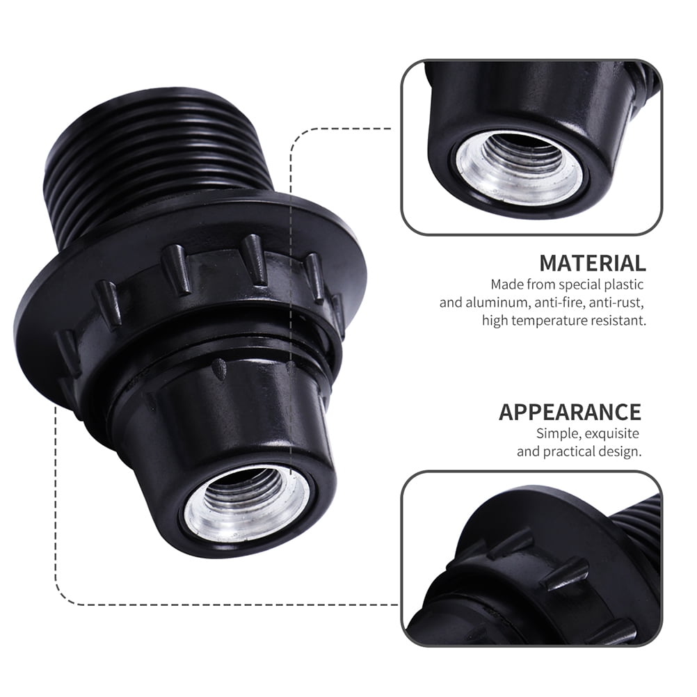 Lamp Socket Replacement Kit Lamp Bulb Holder 4Pcs For Garages