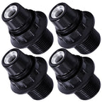 Lamp Socket Replacement Kit Lamp Bulb Holder 4Pcs For Garages