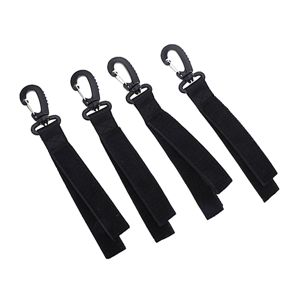 Plastic Hanging Hooks for Tent and Kayak 6.5 x 1.2 x 0.2in