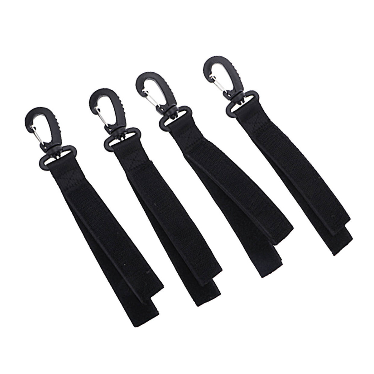 Plastic Hanging Hooks for Tent and Kayak 6.5 x 1.2 x 0.2in