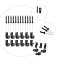 Kayak J Hooks with Rivits 12 x Rivets Lightweight Portable for Canoeing
