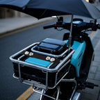 2Pcs Sleek Design Rack Mounting Plates for Top Case Hardware Motorcycle 18.00X2.50X0.20cm