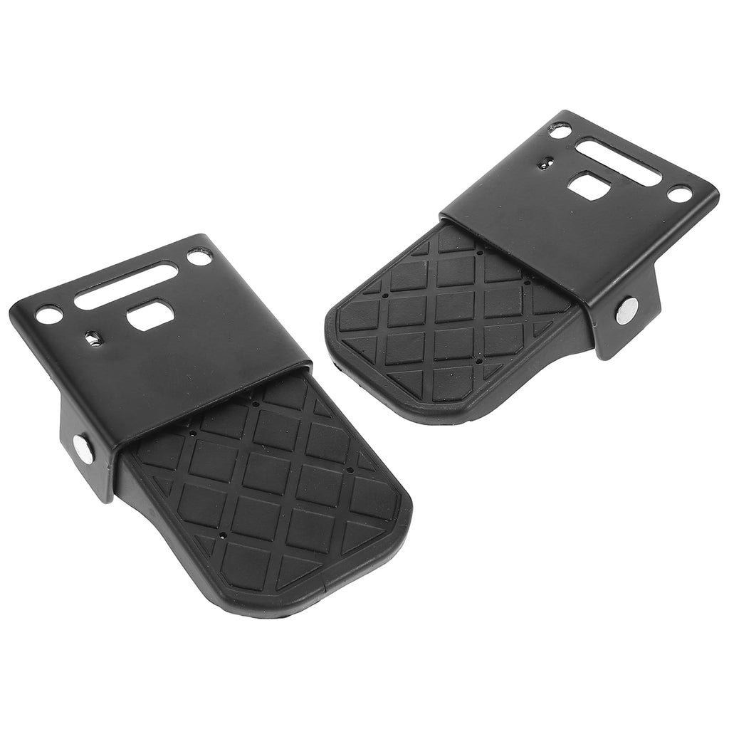 1 Pair Electric Bike Accessories Folding Cycling Foot Pedals with Flat Shape for Daily Use