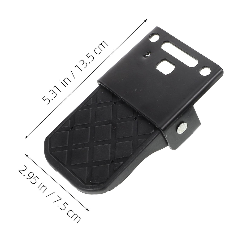 1 Pair Electric Bike Accessories Folding Cycling Foot Pedals with Flat Shape for Daily Use