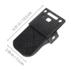 1 Pair Electric Bike Accessories Folding Cycling Foot Pedals with Flat Shape for Daily Use