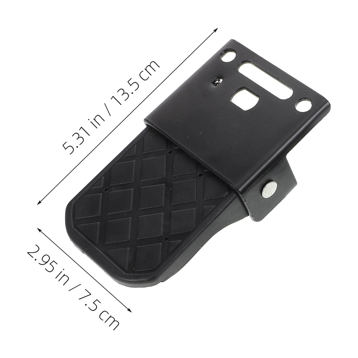 1 Pair Electric Bike Accessories Folding Cycling Foot Pedals with Flat Shape for Daily Use