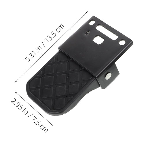 1 Pair Electric Bike Accessories Folding Cycling Foot Pedals with Flat Shape for Daily Use
