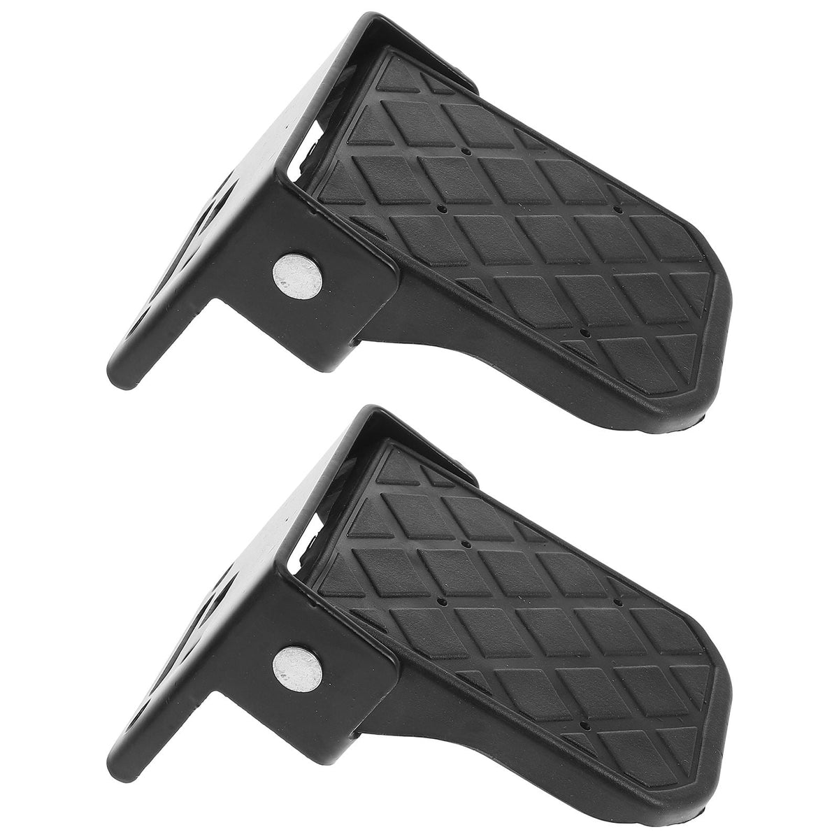 1 Pair Electric Bike Accessories Folding Cycling Foot Pedals with Flat Shape for Daily Use