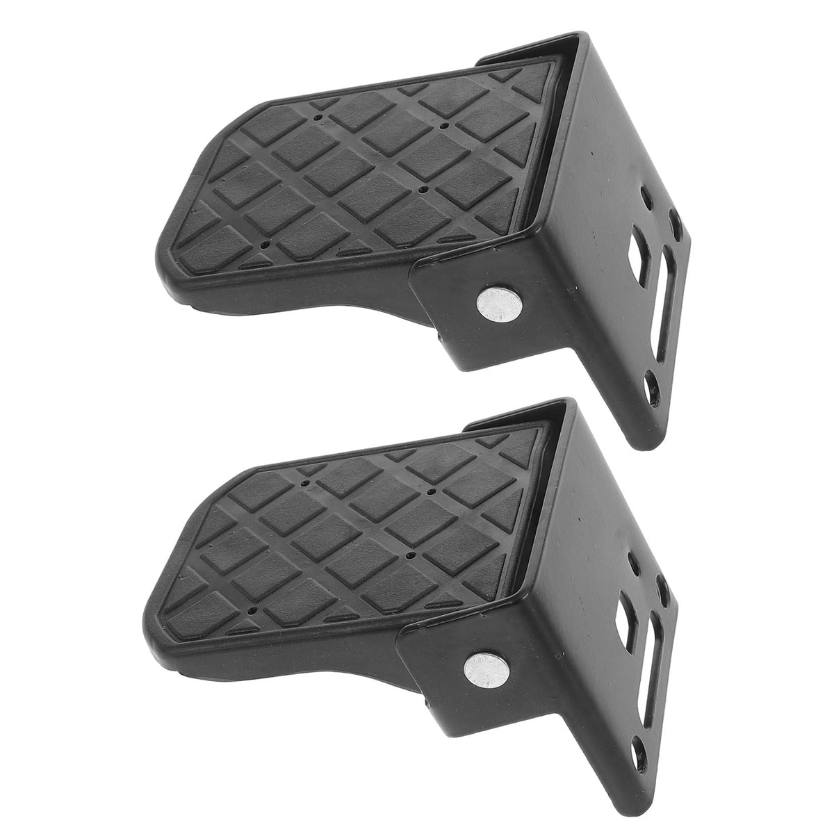 1 Pair Electric Bike Accessories Folding Cycling Foot Pedals with Flat Shape for Daily Use