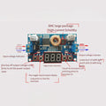 5A 75W Cnc Dc-Dc Adjustable Step-Down Module Cnc Power Supply with Voltmeter