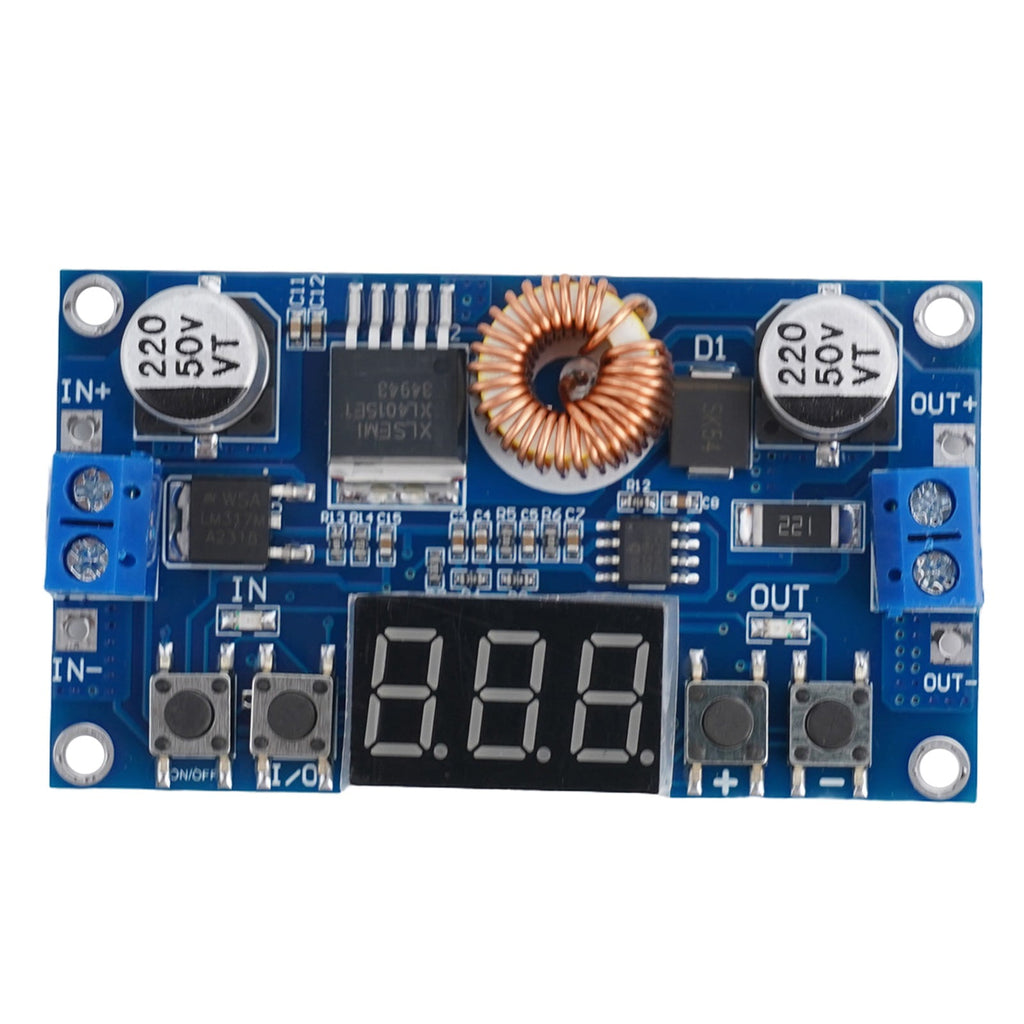 5A 75W Cnc Dc-Dc Adjustable Step-Down Module Cnc Power Supply with Voltmeter
