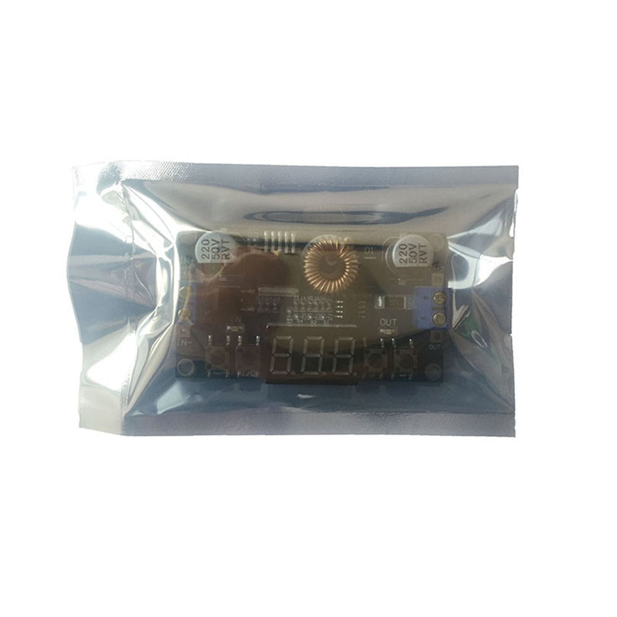 5A 75W Cnc Dc-Dc Adjustable Step-Down Module Cnc Power Supply with Voltmeter