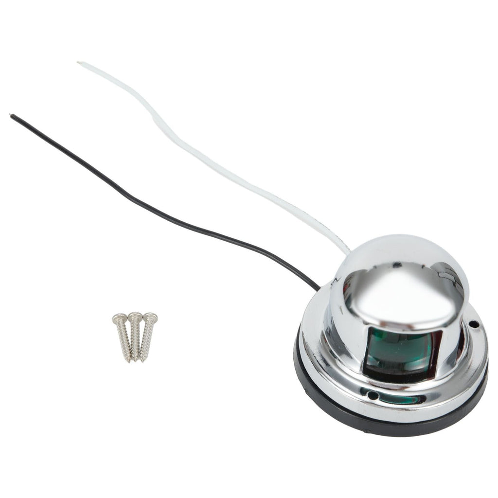 12V Led Marine Navigation Light 2 In 1 Bow Light For Boats Yachts Pontoons Stainless Steel Waterproof Ip65 Red Green Boat Light